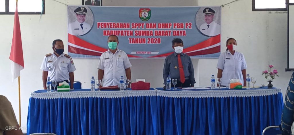 Wewewa Tengah Pajak 100% tanpa tunggak,Bupati akan berikan Hadiah Random.