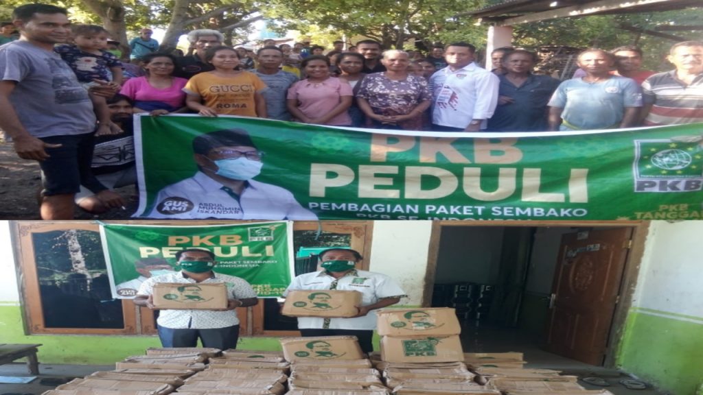 PKB Gencar Bagi Sembako,Namun Bukan Termasuk “Unsur Politik”.