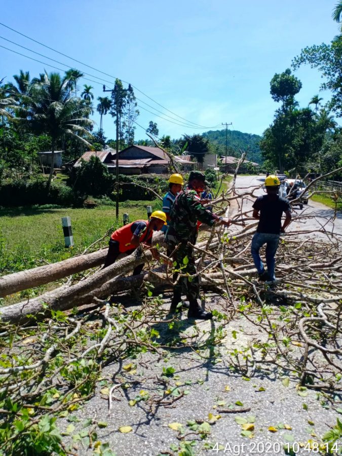 PT. PLN (Persero) Rayon Sumba Jaya,’Gandeng’ Kodim 1629/SBD Guna kegiatan Operasional.
