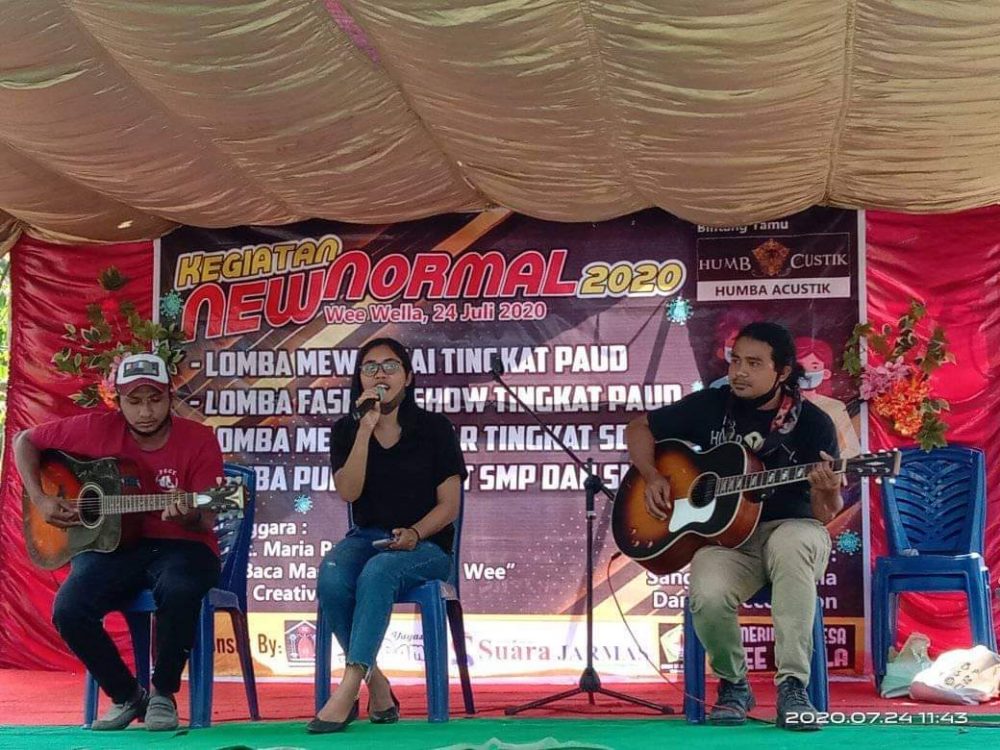 Memorial acara New Normal 2020 Desa Wee Wella