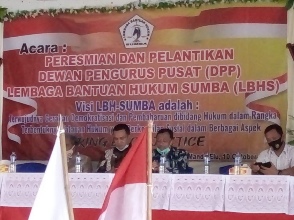 Peresmian Dan Pelantikan Dewan Pengurus Pusat LBHS.