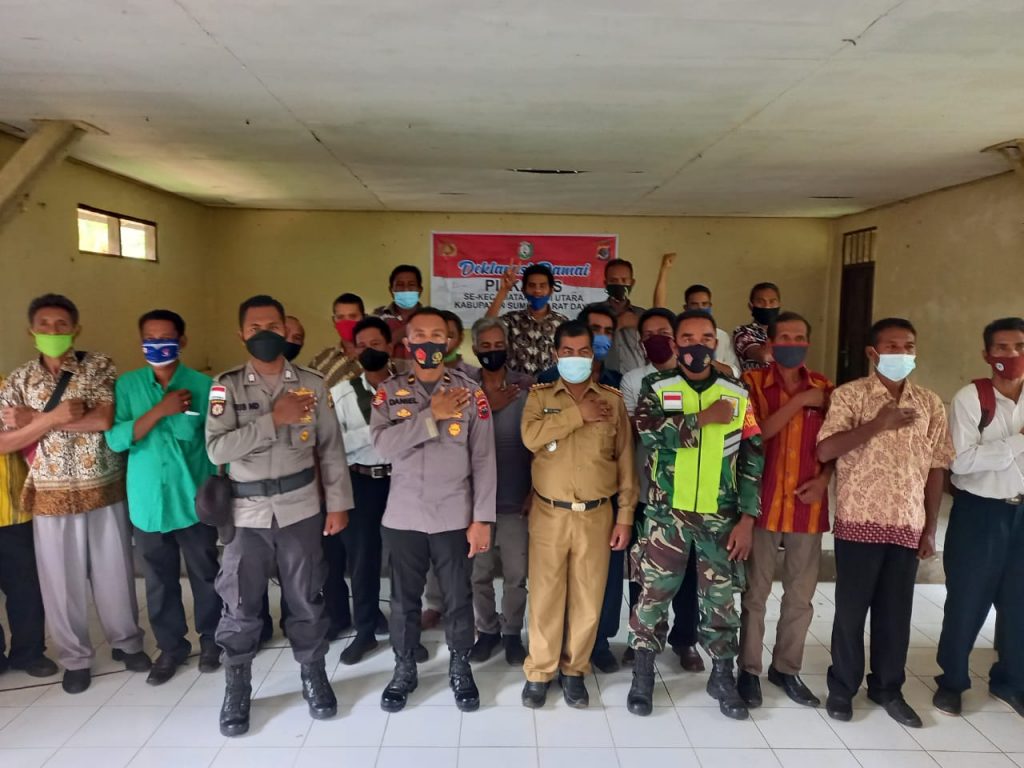 GIAT MONITORING VISI – MISI DAN KAMPANYE DAMAI CAKADES KEC. KODI UTARA