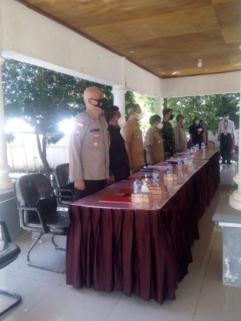 Rapat Evaluasi PPKM Kabupaten Sumba Barat Daya