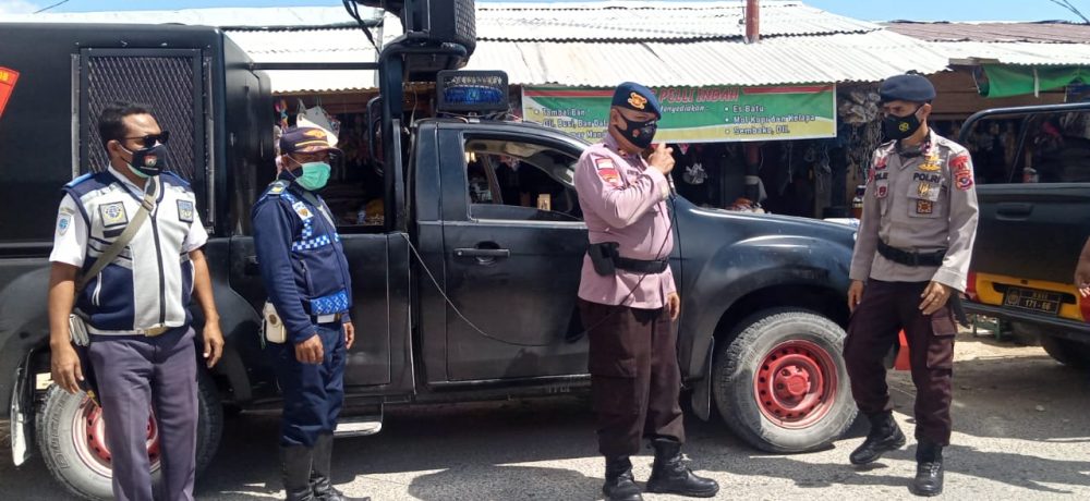 Tim Satgas Covid – 19 SBD Terus Melakukan Sosialisasi PPKM