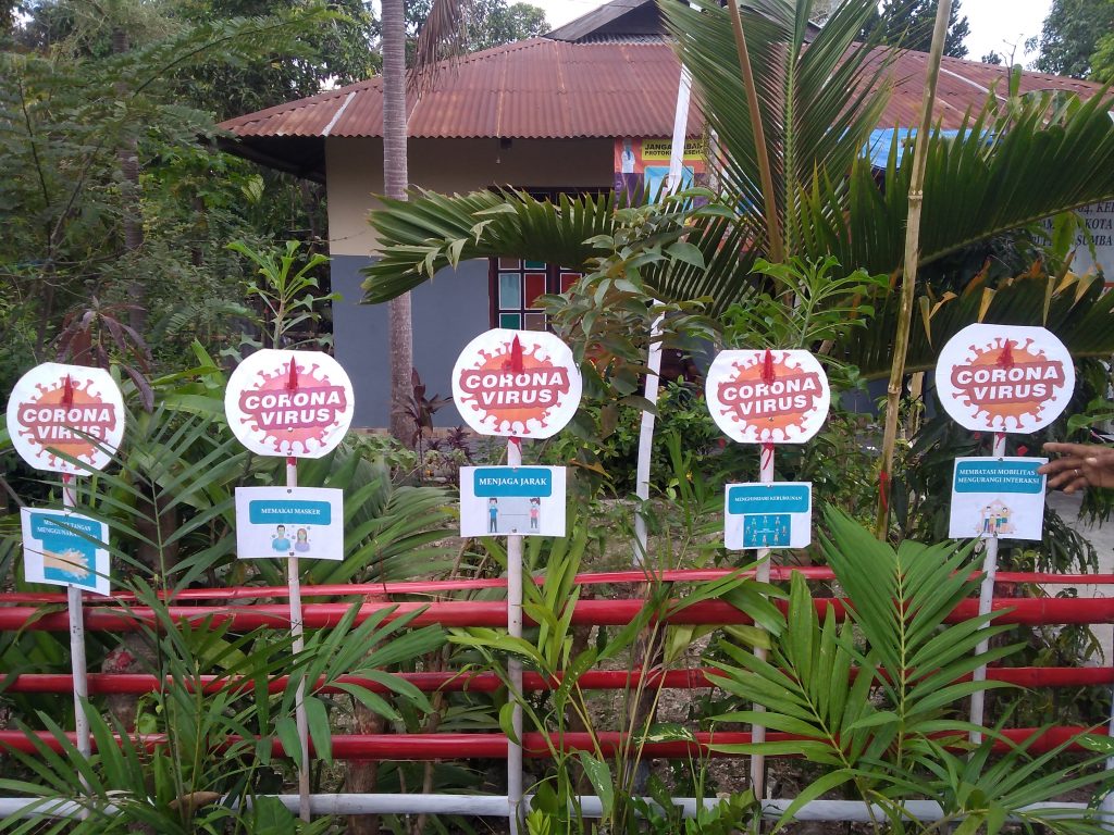 Menyambut Hut RI – 67 Kelurahan Waitabula Adakan Perlobaan Prokes