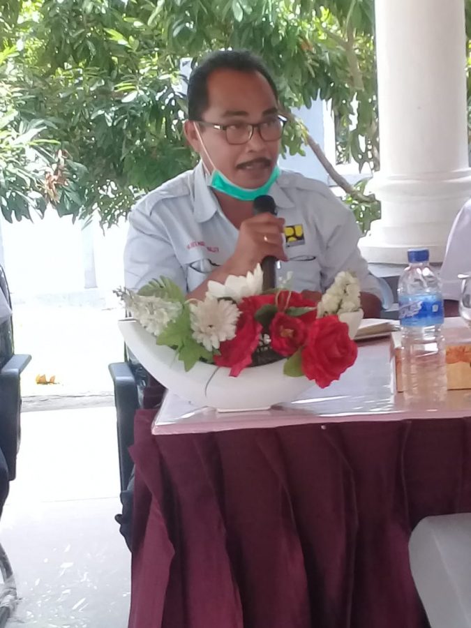 PRESENTASI PEKERJAAN DI SBD SAMPAI SAAT INI RATA-RATA 80% .