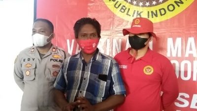 BIN NTT Membantu Pemda SBD,Vaksin di Loura.