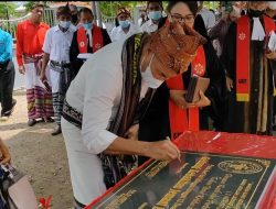 Peresmian Gedung Kebaktian Jemaat Efata Bello Oleh Gubernur VBL
