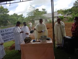 Misa syukur Operasional SMA Katolik Santo Yosef Freinademetz.
