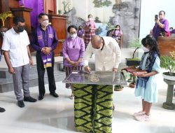 Gubernur NTT Meresmikan GMIT Pniel Manutapen, Kota Kupang, Tugas Gereja adalah Membuat Jemaat Sejaterah