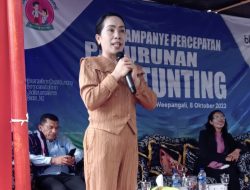 “REMAJA” PENYUMBANG STUNTING TERBANYAK. RATU WULA KAMPANYE PERCEPATAN PENURUNAN STUNTING