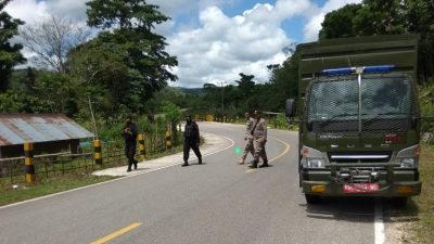 Babinsa Koramil 03/KTN Ikut Patroli Gabungan, Cegah Gangguan Kamtibmas