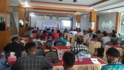Bawaslu Kabupaten SBD Gelar Kegiatan Sosialisasi Stakeholders