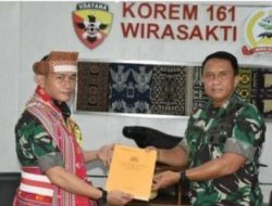 Danrem 161/Wira Sakti Meninggal Dunia