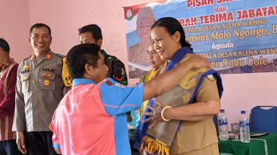 Serah Terima Penjabat Kepala Desa Kalena Wano, Masyarakat Antusias Melakukan Penjemputan 