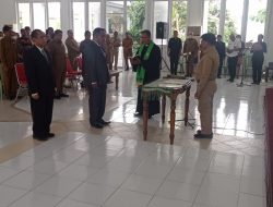 Pejabat wali kota Kupang Resmi Lantik Daniel Fredik Mari, Untuk Direktur Utama PDAM.