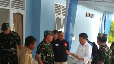 Wakil Kepala Staf TNI-AU Bersama Rombongan Tiba di Bandara Lede Kalumbang Tinjau Lahan Pembangunan Radar