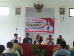 dr. Asyera R A Wundalero Gelar Kegiatan Sosialisasi Empat Pilar Kebangsaan di SBD