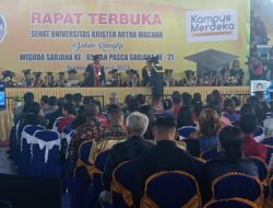 573 Mahasiswa Wisuda Sarjana UKW Kupang