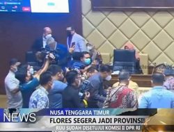 Provinsi Baru ‘Flores’,RUU Sudah Disetujui Komisi II DPR RI
