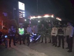 Sinergitas TNI-POLRI,Patroli Seluruh Kota Demi Kamtibmas
