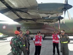 Kolonel Sus Gerardus Maliti Hadir laksanakan Pengamanan Bandara Lede Kalumbang 