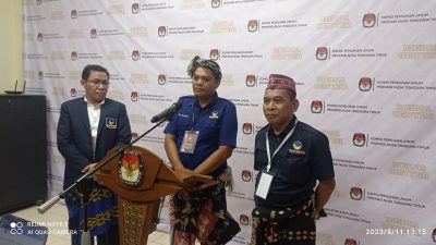 Resmi Partai Nasdem Daftar Bacaleg Pemilu ke KPU Provinsi NTT Target partai Nasdem Jadi Ketua DPRD 2024 Mendatang