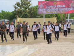 TNI-POLRI SBD GELAR OLAHRAGA BERSAMA