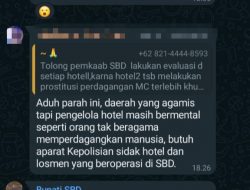 Parah,Praktek Prostitusi Kembali Terendus di SBD,Bupati SBD Ikut Berkomentar