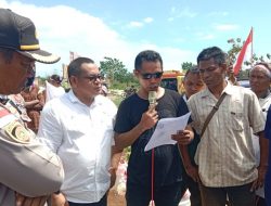 Aksi Damai Aliansi Germasum di Polres SBD