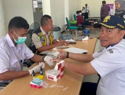 HUT PERHUBUNGAN,BANDARA LEDE KALUMBANG GELAR BEBERAPA ACARA,TERMASUK DONOR DARAH