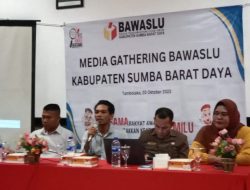 Bawaslu SBD Akui Pers Memegang Peran Penting dalam Pengawasan Partisipatif Jelang Pemilu 2024