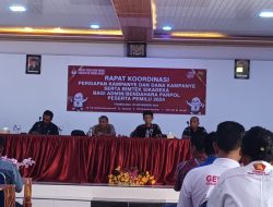 KPU SBD gelar Rapat Koordinasi Bersama Sejumlah Parpol Sebagai Peserta Pemilu 2024.