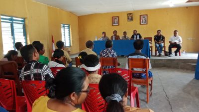 SIAPKAN DOKUMEN RKPDES, PEMERINTAH DESA KARUNI SELENGGARAKAN MUSRENBANGDES