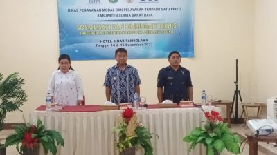 Bupati SBD Jangan Lama-Lama !Dinas PMPTSP SBD Giat Sosialisasi dan Bimtek
