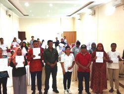 Kapala Dinas Gerson Dua Ate:Bermodalkan KTP dan NIB, Sudah Bisa Kredit di BANK,Penutupan dan Pembagian Izin Berusaha Berbasis Resiko