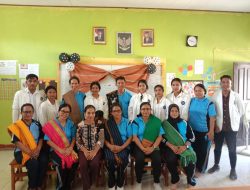 Begini Keseruan Pelepasan dan Penarikan Mahasiswa PPL UNIKA Weetebula di SDN Watu Takula