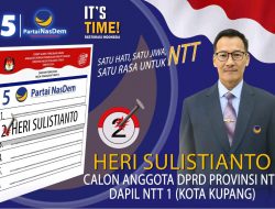 Hari sulistianto, Maju Calon Anggota DPRD Provinsi NTT, Untuk Perjuangkan Aspirasi masyarakat Kota Kupang