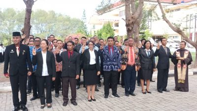 Pelantikan Pejabat Pimpinan Tinggi Pratama, Pejabat Administrator dan Pejabat Pengawas Kabupaten SBD, Bupati: Jadi Ahli di Sektor Masing-Masing!