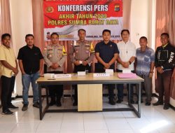 Polres SBD Giat Konferensi Pers Akhir Tahun 2023, Jumlah Kasusnya Bikin Merinding