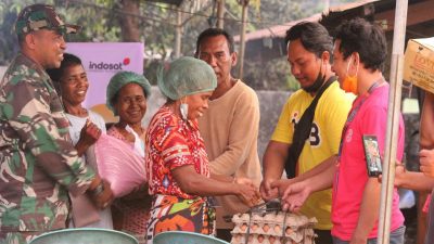 Indosat Ooredoo Hutchison Salurkan Bantuan Tanggap Darurat Pasca Erupsi Gunung Lewotobi