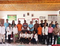 UPT KKN Melakukan Monitoring, Kepala Desa Lolo Wano Dukung Penuh Segala Kerja Mahasiswa
