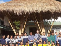 Dubes Inggris Meresmikan Menara Internet Bambu di BLK Don Bosco Sumba,Waipangali