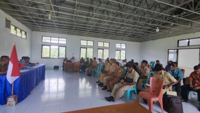 PEMERINTAH KECAMATAN LOURA LAKSANAKAN ASISTENSI DAN EVALUASI APBDES TAHUN 2024