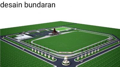 PEMBANGUNAN ALUN-ALUN PUSAT KOTA TAMBOLAKA TERUS BERLANJUT