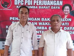 Sekda Adi Lalo Bersama Yeremias Tanggu Daftar ke PDIP,Ini Pernyataannya saat Jumpa Pers