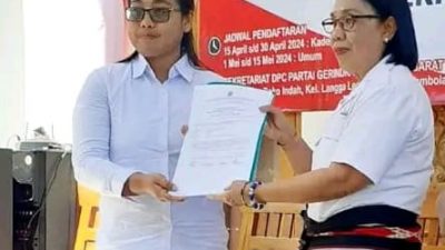 Muda dan Berani ! Ona Kaka Siap Bertarung di Pilkada SBD 2024. Sudah Mendaftar di Dua Partai !