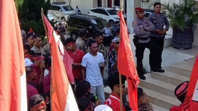 Gelar Aksi Demo; ini point tuntutan GMNI Sumba Barat Daya untuk DPRD dan Bupati