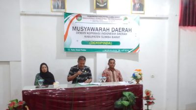 MUSYAWARAH DAERAH DEKOPINDA SUMBA BARAT