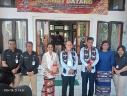 Ribuan Massa Pendukung Paket “Saninja” Resmi Mendaftar di KPU Sumba Barat